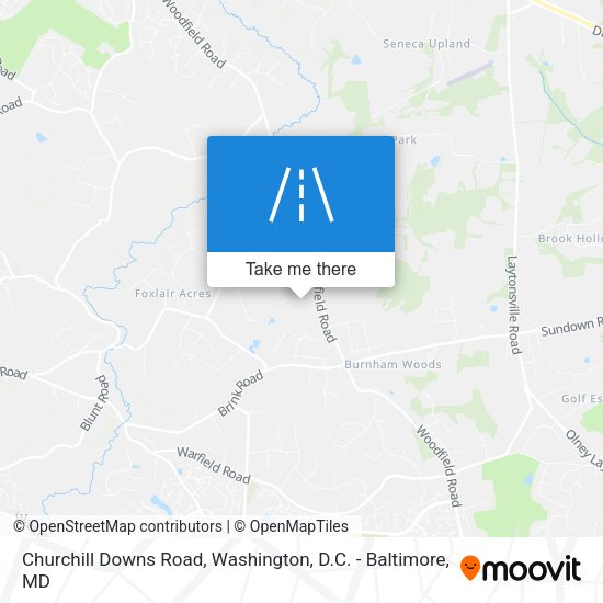 Churchill Downs Road map