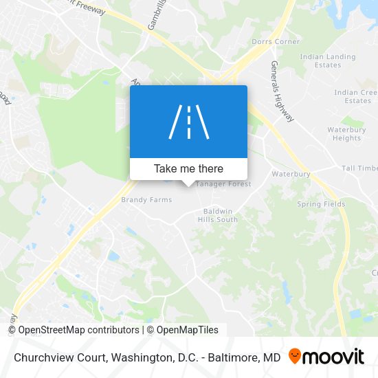 Churchview Court map