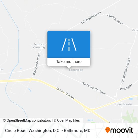 Circle Road map
