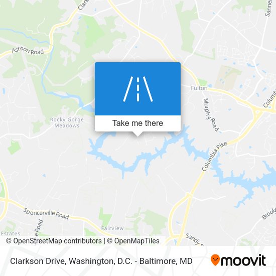 Clarkson Drive map