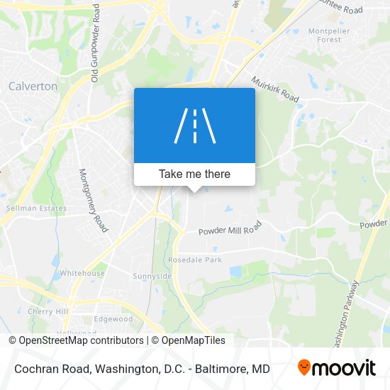Cochran Road map