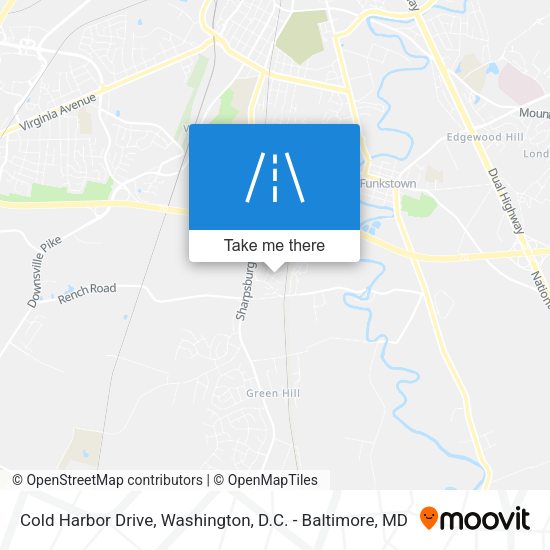 Cold Harbor Drive map