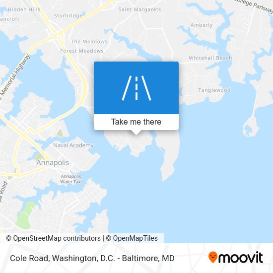 Cole Road map