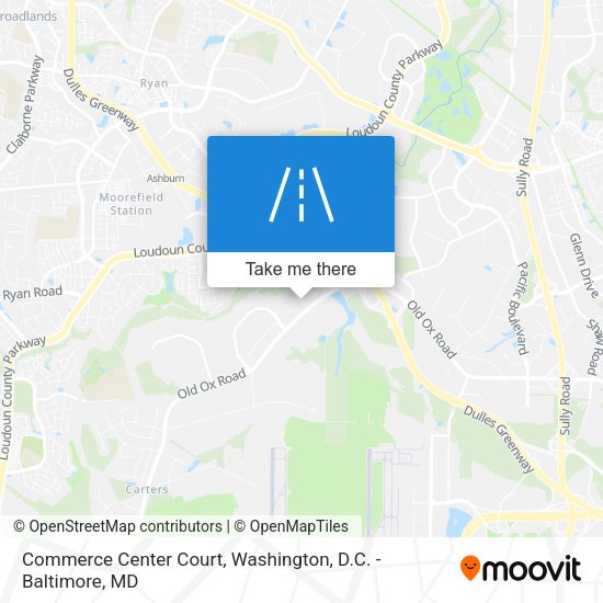 Commerce Center Court map