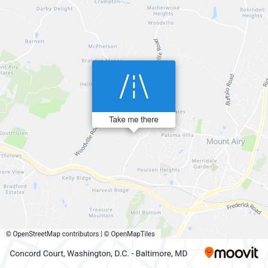 Concord Court map