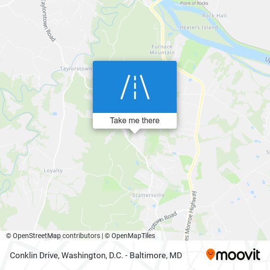 Mapa de Conklin Drive
