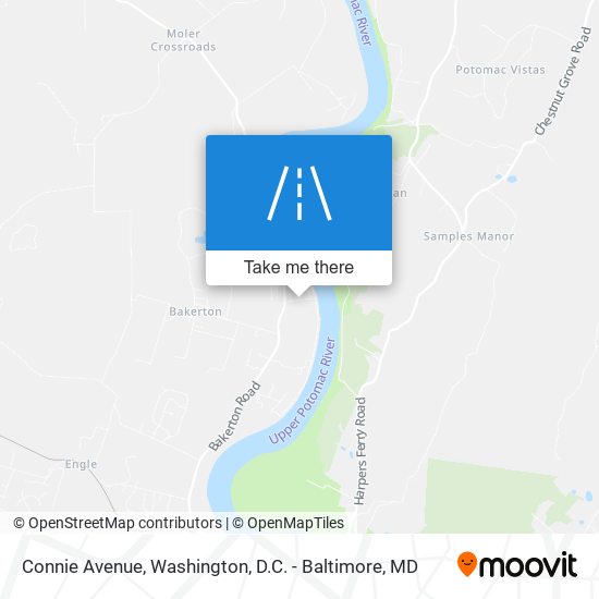 Mapa de Connie Avenue