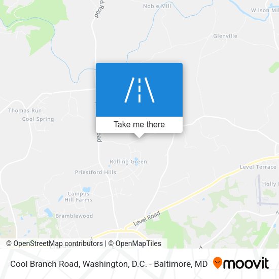 Mapa de Cool Branch Road