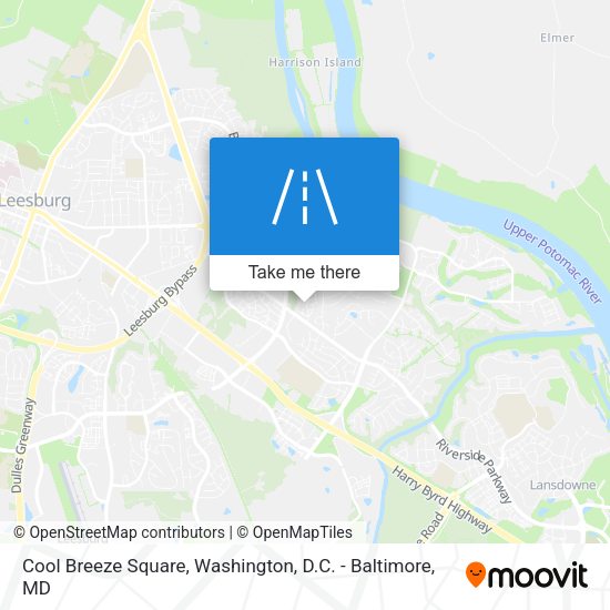 Mapa de Cool Breeze Square