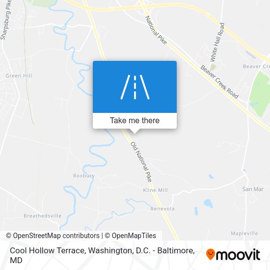 Cool Hollow Terrace map