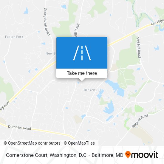 Cornerstone Court map