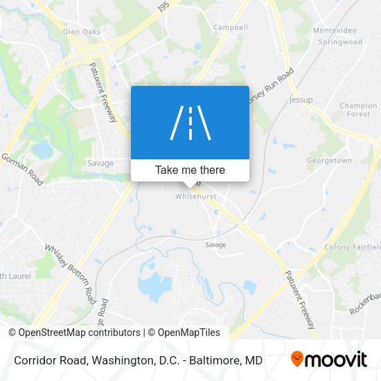 Corridor Road map