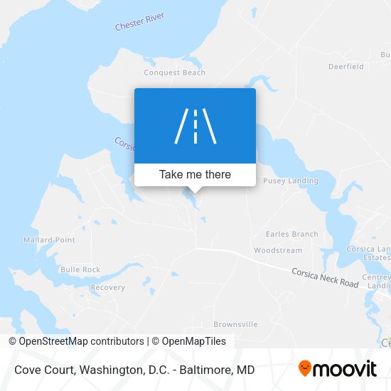 Cove Court map