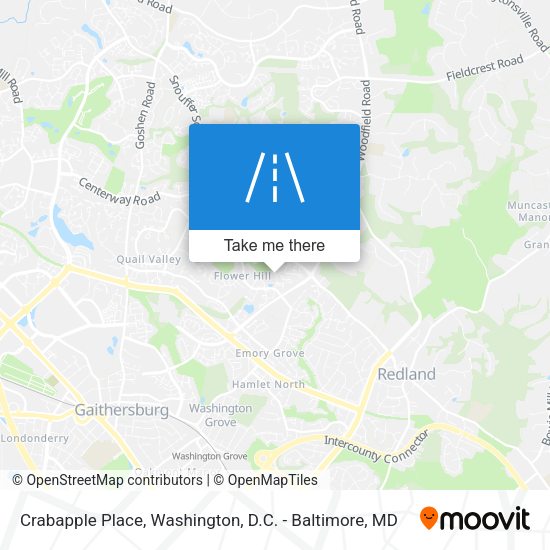 Crabapple Place map