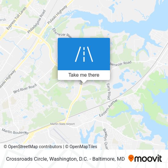 Crossroads Circle map