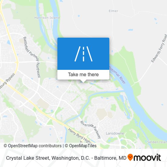 Crystal Lake Street map