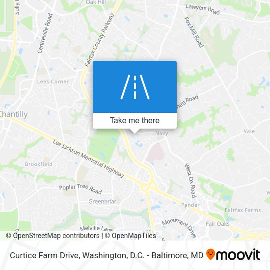 Curtice Farm Drive map