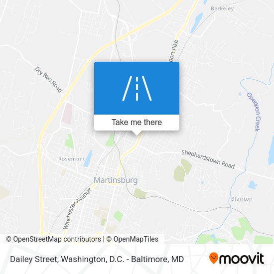 Mapa de Dailey Street