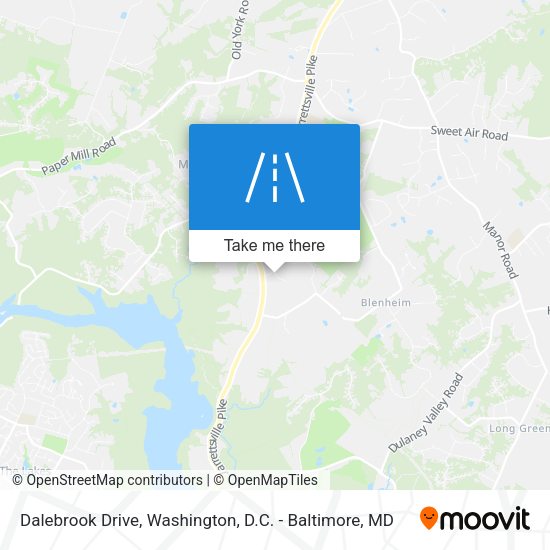 Mapa de Dalebrook Drive