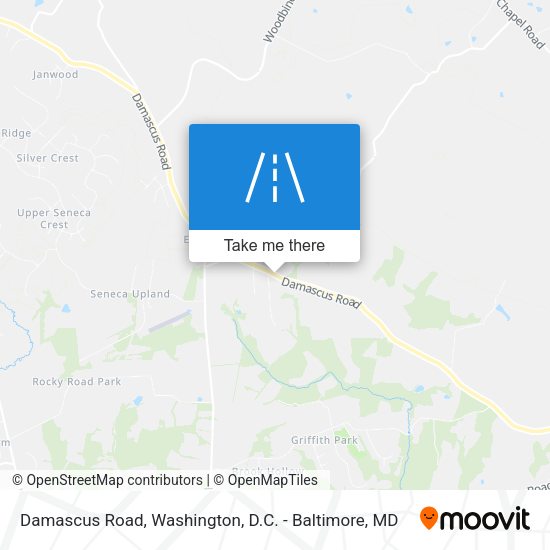 Mapa de Damascus Road
