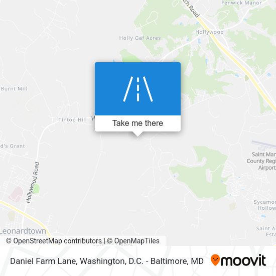 Mapa de Daniel Farm Lane