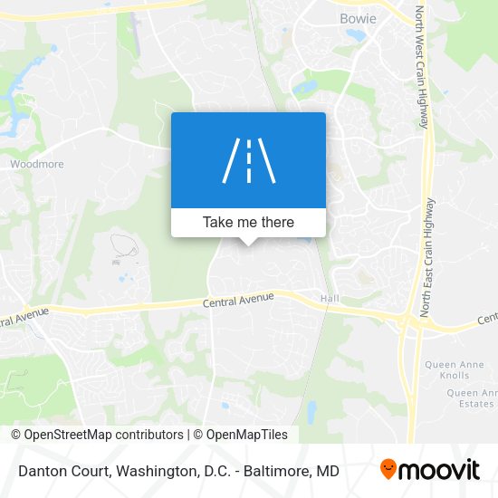Danton Court map