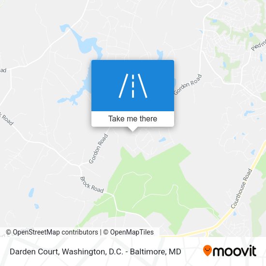 Darden Court map