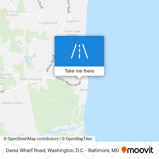 Mapa de Dares Wharf Road