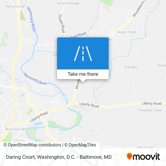Daring Court map