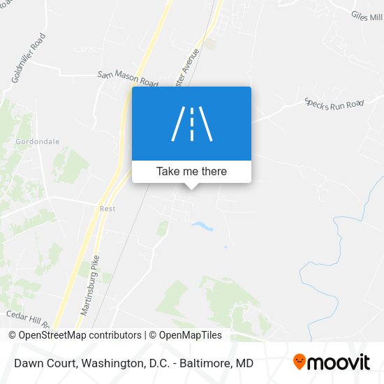 Dawn Court map