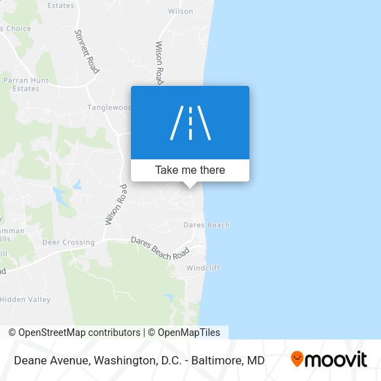 Mapa de Deane Avenue