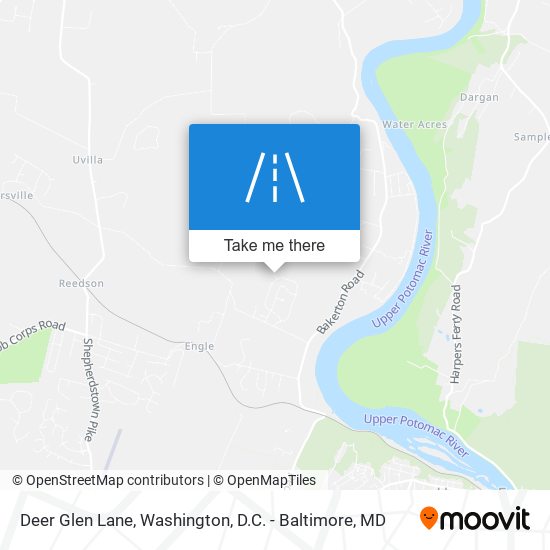 Mapa de Deer Glen Lane