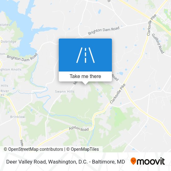 Mapa de Deer Valley Road