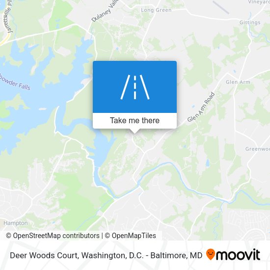 Deer Woods Court map