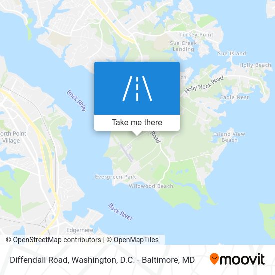 Diffendall Road map