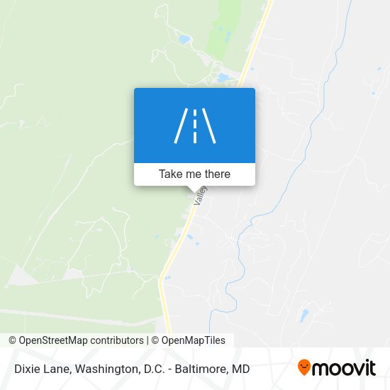 Mapa de Dixie Lane