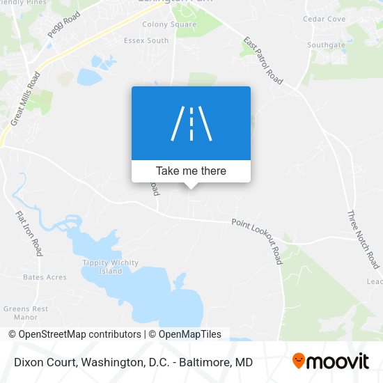 Dixon Court map
