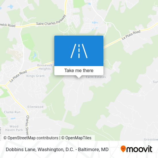 Dobbins Lane map