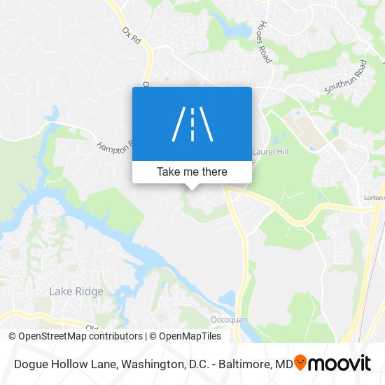 Mapa de Dogue Hollow Lane