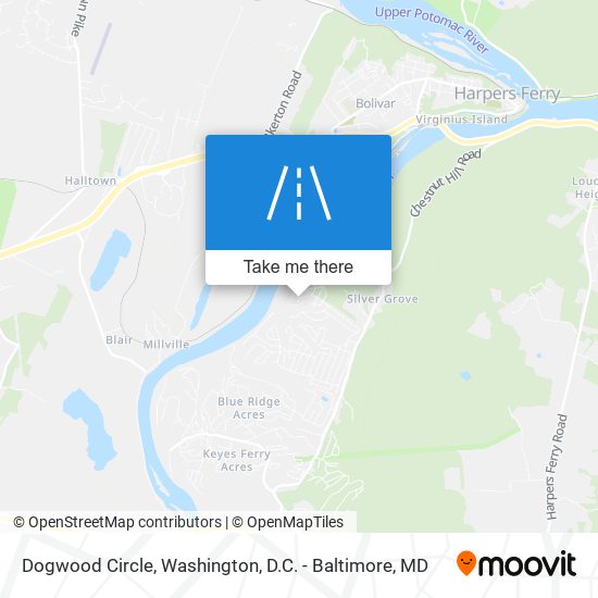 Mapa de Dogwood Circle