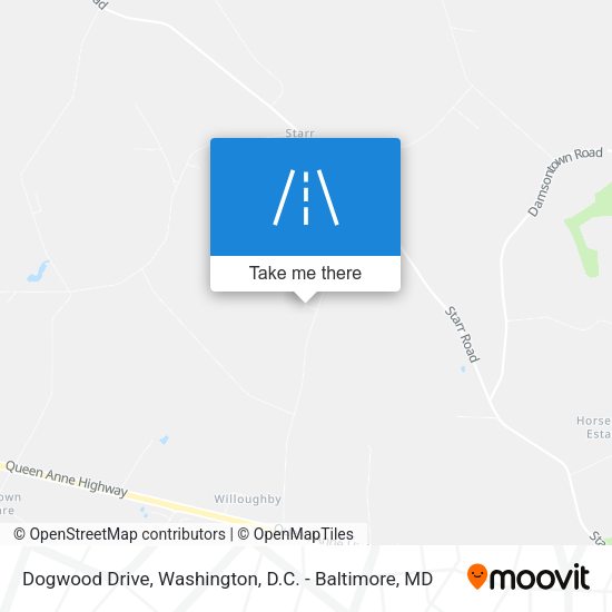 Mapa de Dogwood Drive