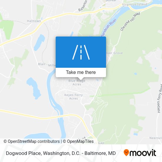 Dogwood Place map