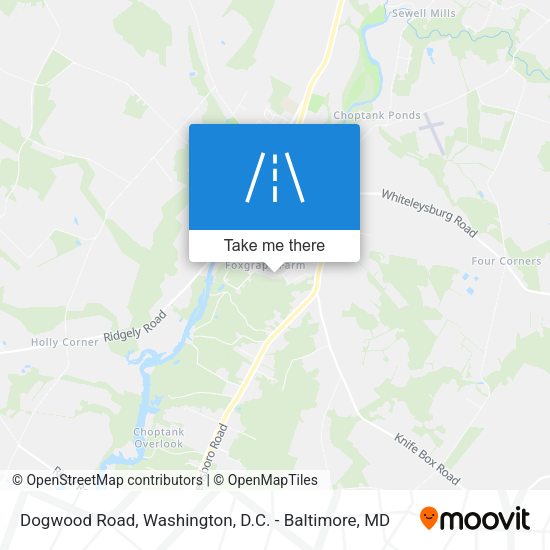 Mapa de Dogwood Road