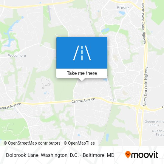 Dolbrook Lane map