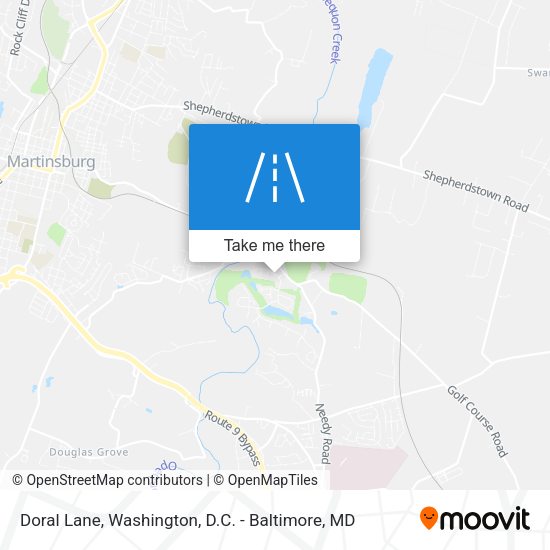 Mapa de Doral Lane