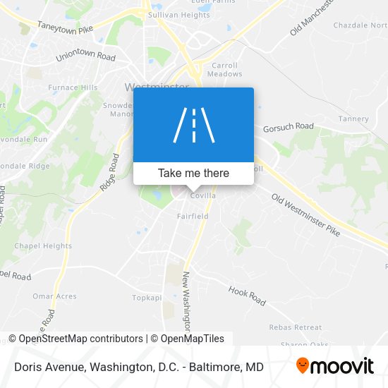 Mapa de Doris Avenue