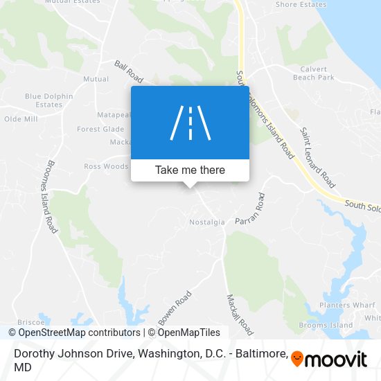 Mapa de Dorothy Johnson Drive