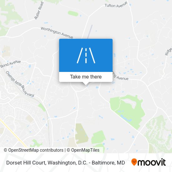 Dorset Hill Court map