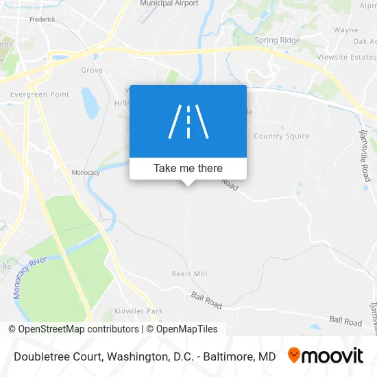 Doubletree Court map