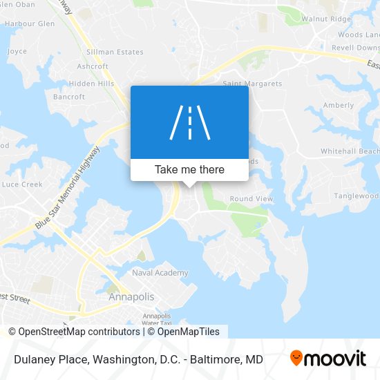 Dulaney Place map